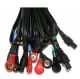 Kabelsatz mit 4 Kabeln für Compex MI-Sport, MI-Fitness,..