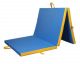 Shiatsu-, Turn- und Gymnastikmatte, 3-teilig 195 x 85 x 5 cm, blau