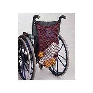 Rollstuhlnetz aus BW-Garn, schwarz